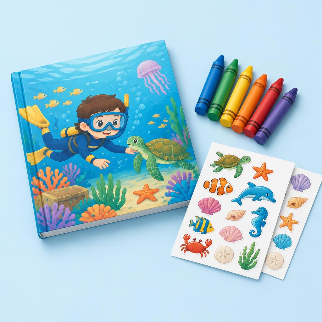 Deep Sea Activity Book